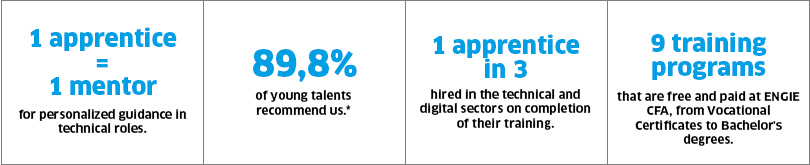 ENGIE Apprenticeships in Numbers